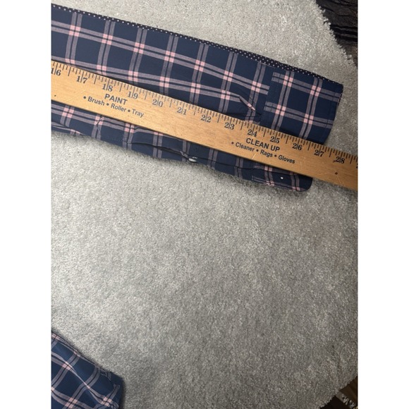2 Bonobos Tailored Fit Button Up Plaid Shirt M Long Performance Stretch Preppy - Picture 8 of 9